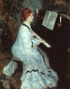 Lady at Piano Pierre Renoir